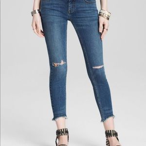 Free People Distressed Jeans